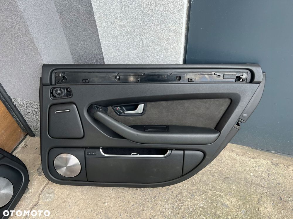 boczki drzwi tapicerka bang&olufsen soul ii lift audi a8 d3 long komplet - 4