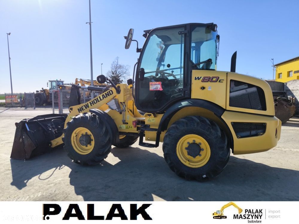 New Holland Ładowarka  NEW HOLLAND  W 80 C , 2015 rok,NOWE OPONY - 8