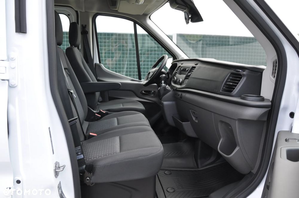 Ford TRANSIT L3 7 OSOBOWY FABRYCZNIE NOWY !!! DOSTĘPNY OD RĘKI !!! DOKA DUBEL KABINA PODWÓJNA KABINA + SKRZYNIA HAK - 18