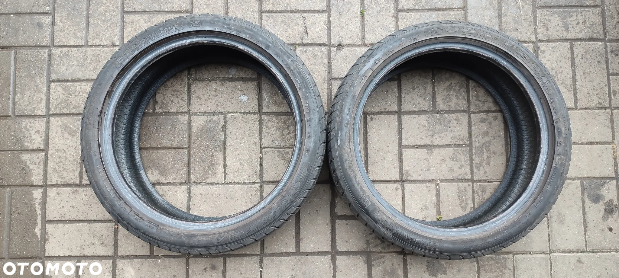 OPONY LETNIE 215/40R17 87W GOODYEAR EFFICIENT GRIP (4011) LATO 5mm 2 SZTUKI PARA - 2
