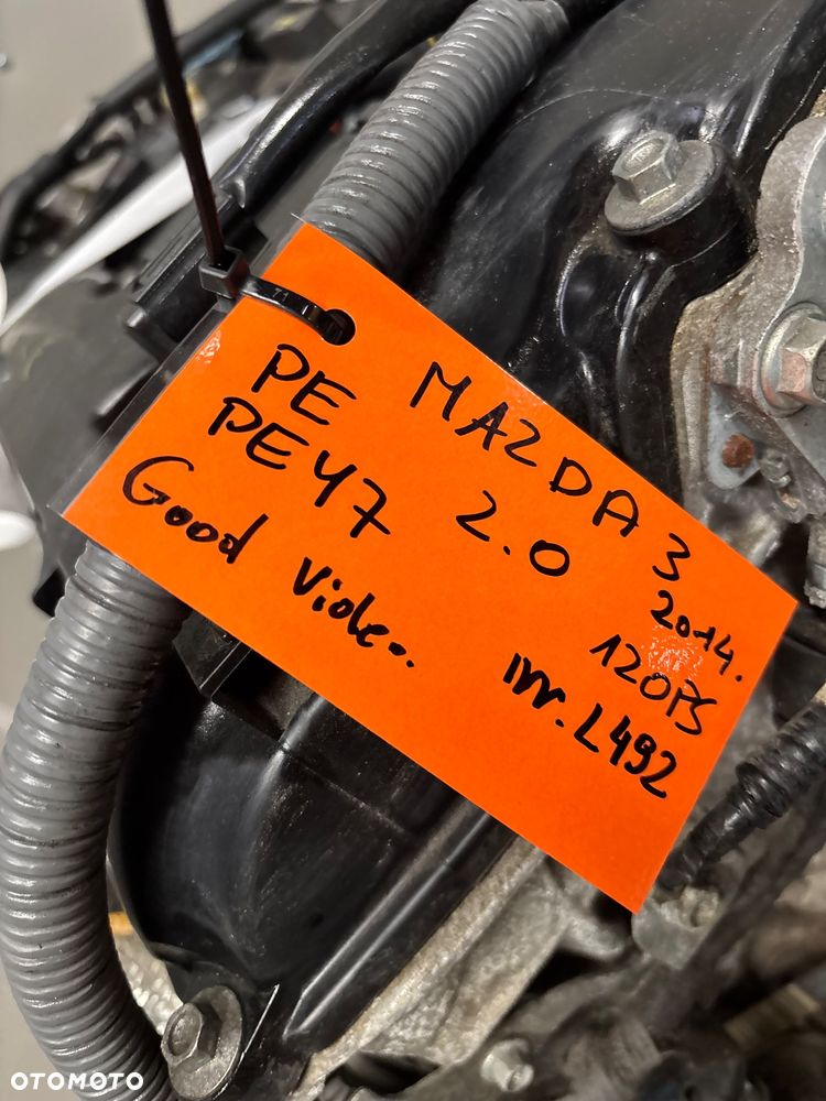 SILNIK KOMPLETNY MAZDA 3 III BM/BN 2.0 SKYACTIV 120KM PEXL PEY5 PEY7 PE PEY7 film video - 2