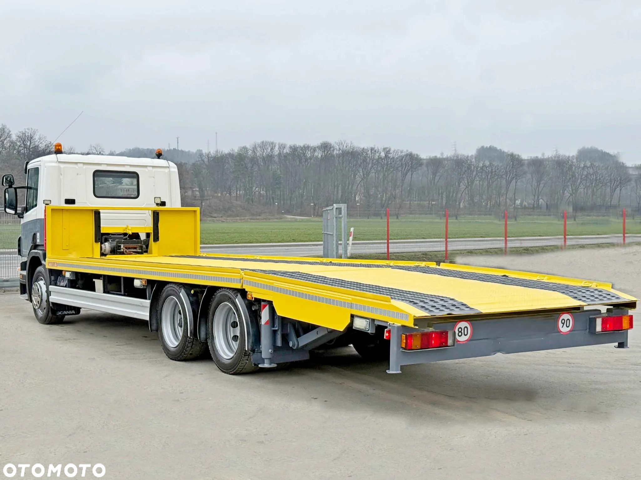 Scania P 270 * LAWETA 9,15 m * STAN BDB - 5