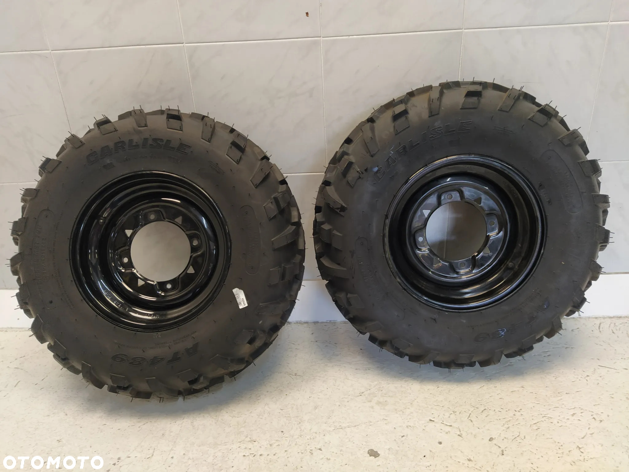 POLARIS FELGA FELGI 12X6 R12 OPONA CARLISLE AT489 255/65 R12 KOŁO KOŁA - 2
