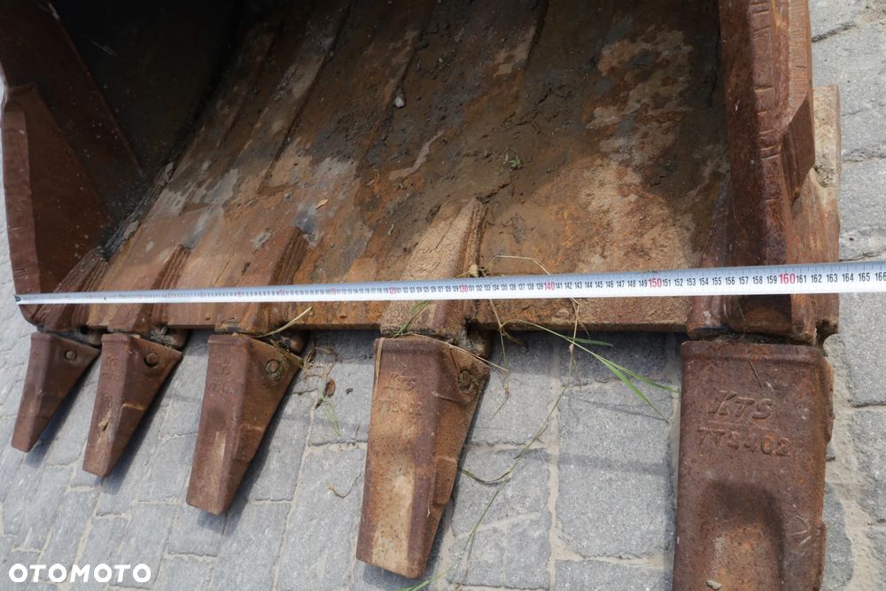Duża Łyżka kopiąca 1.8m3 do gąsienicy złącze Verachtert CW40 - 11