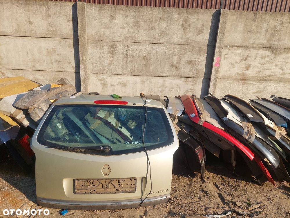 KOMPLETNY TYŁ KLAPA BAGAŻNIKA ZDERZAK TYŁ LAMPY LAGUNA II NV190 - 13