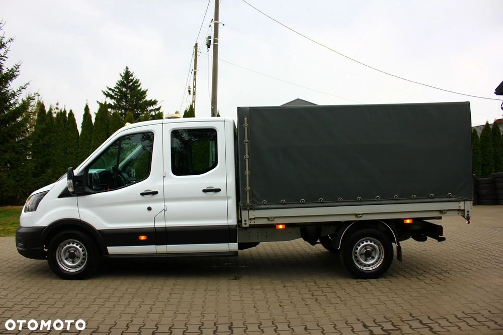 Ford TRANSIT BRYGADÓWKA 2.0 TDCI 130KM 7 OSÓB PAKA PLANDEKA OŚWIETLENIE ROBOCZE - 2
