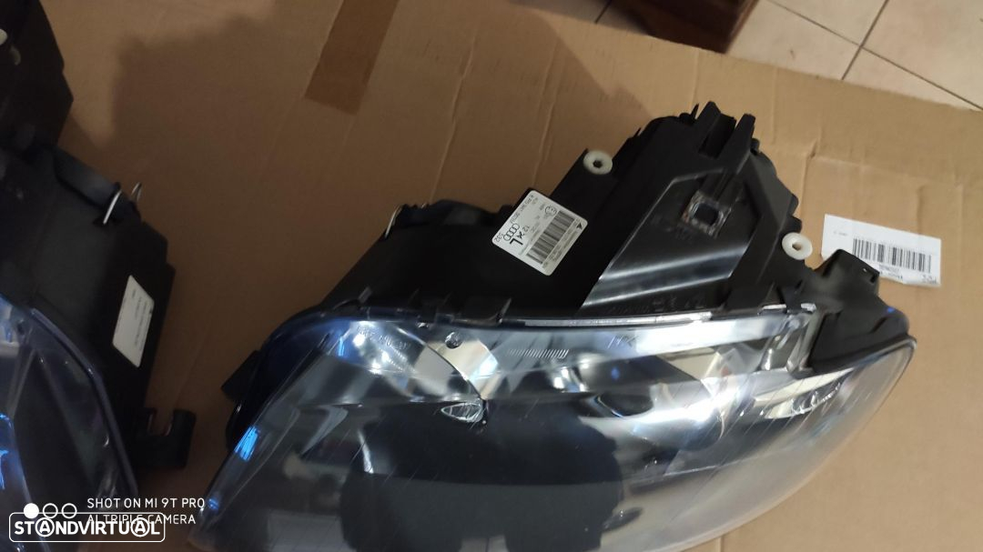 Conjunto de faróis Xenon A3 8P completos - 6