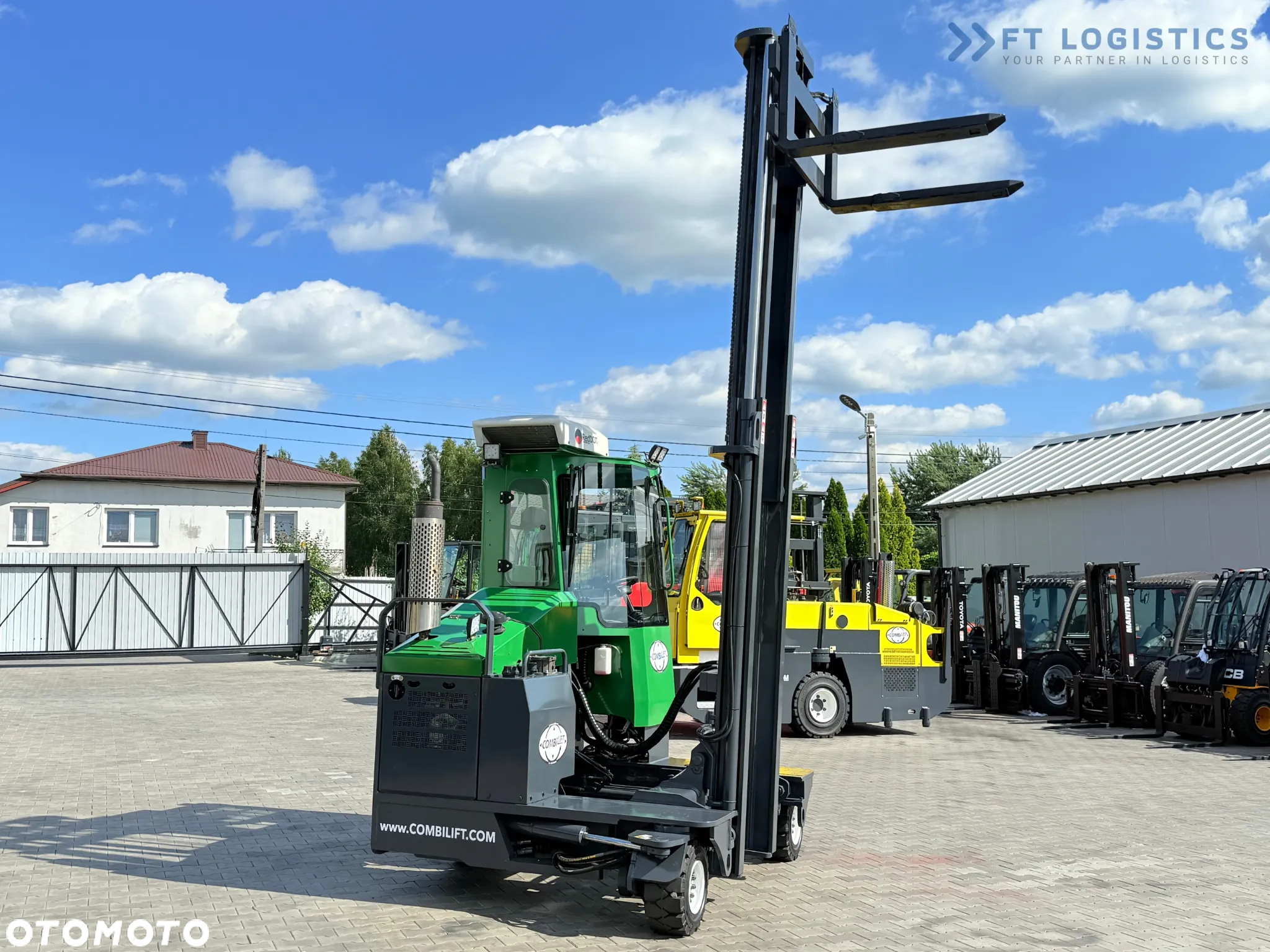 Combilift C3500 / DUPLEX 4100MM / GAS / WYSUWNE WIDŁY / KABINA / OGRZEWANIA + KLIMATYZACJA / JAK NOWY - 29