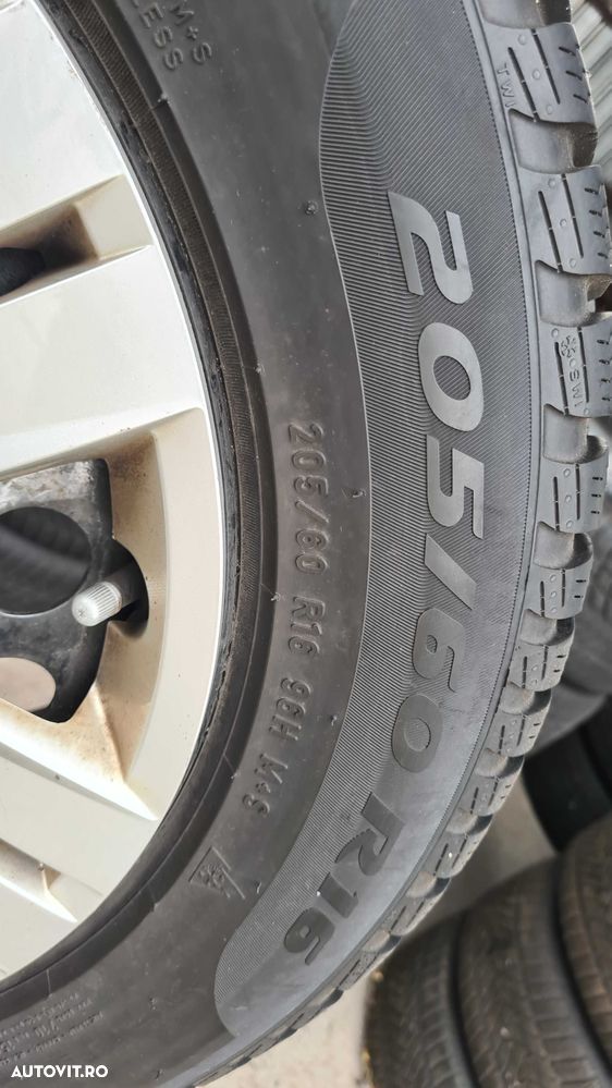 Roti/Jante Seat / Skoda VW | iarna Pirelli 205/60 R16 DOT: 1823 | seal - 5