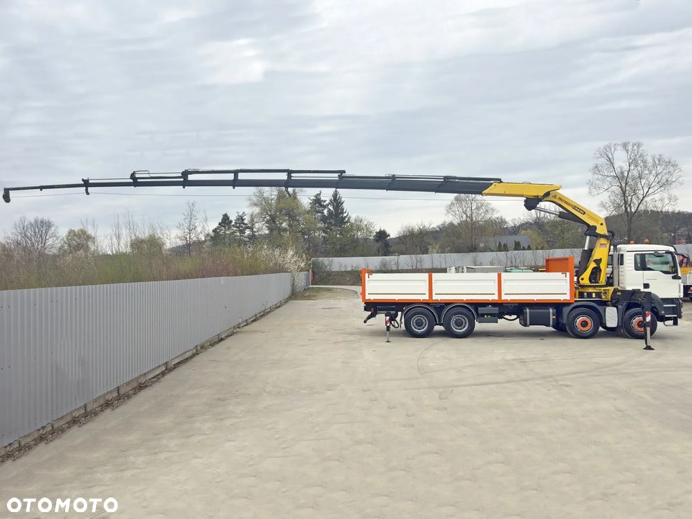 MAN TGS 35.360 * SKRZYNIA 7,15 m * PK 44002 + PILOT / 8x4 * STAN BDB - 5
