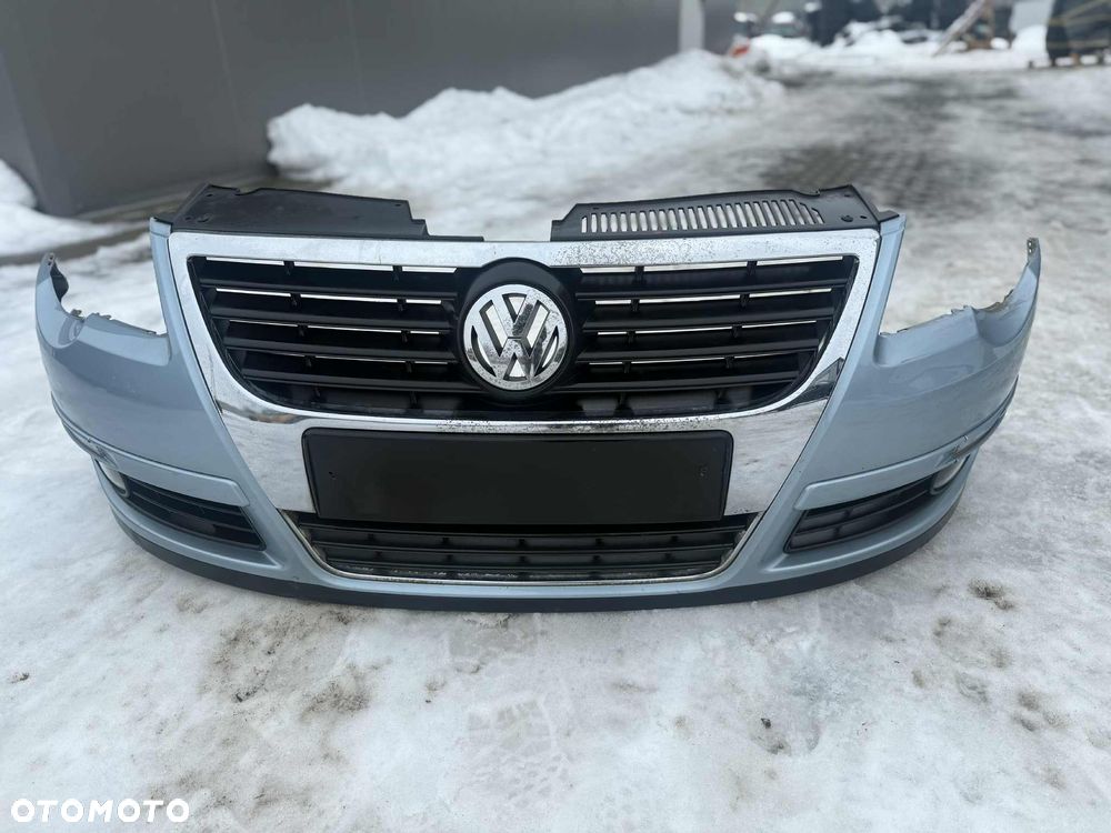 Vw Passat B6 Zderzak Przód Przedni Kompletny LB5M 05-10 - 4
