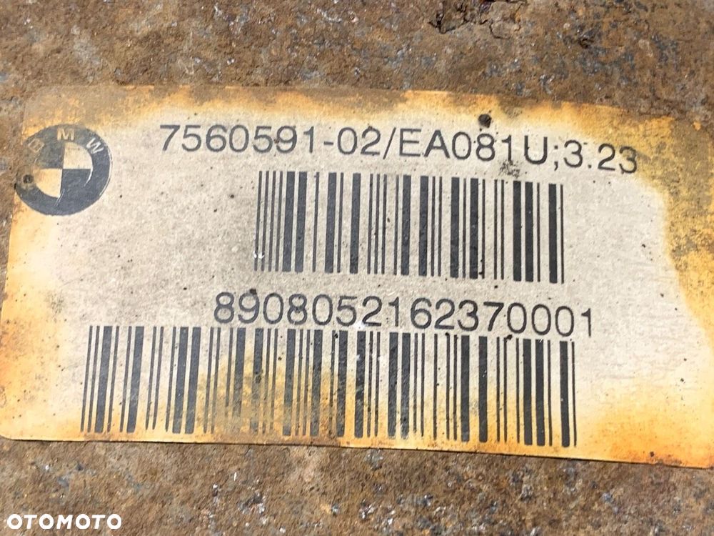 MOST DYFER TYŁ  BMW 5 (E60) 2003 - 2010 530 i 200 kW [272 KM] benzyna 2007 - 2009 7560591 - 6