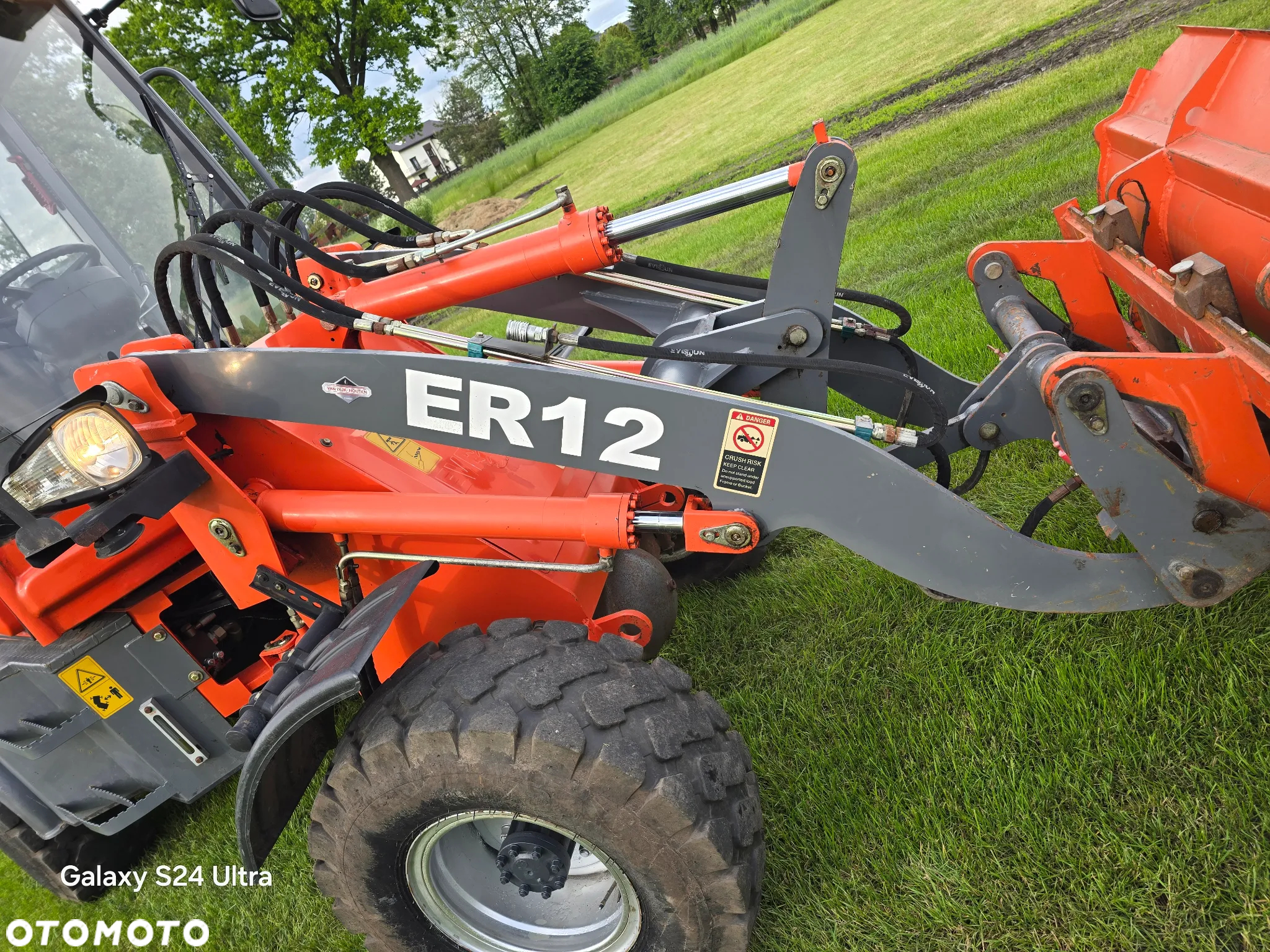 Everun ER12  ładowarka kołowa widlak case cat atlas kramer aJcb - 11