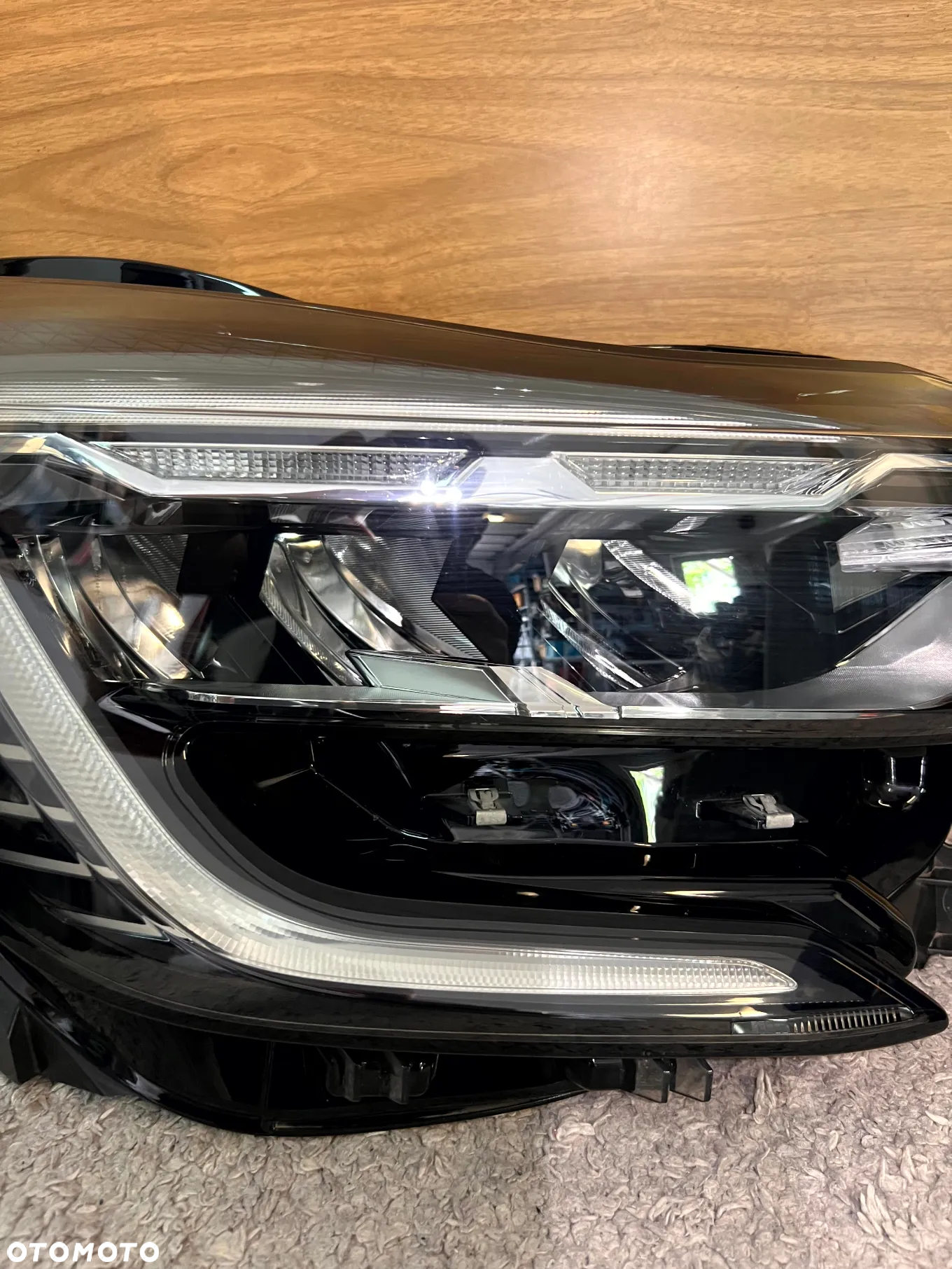 RENAULT CAPTUR II 2019-2023 LAMPA PRAWY PRZÓD PRAWA PRZEDNIA REFLEKTOR LED ORYGINAŁ EUROPA 260104525R - 4
