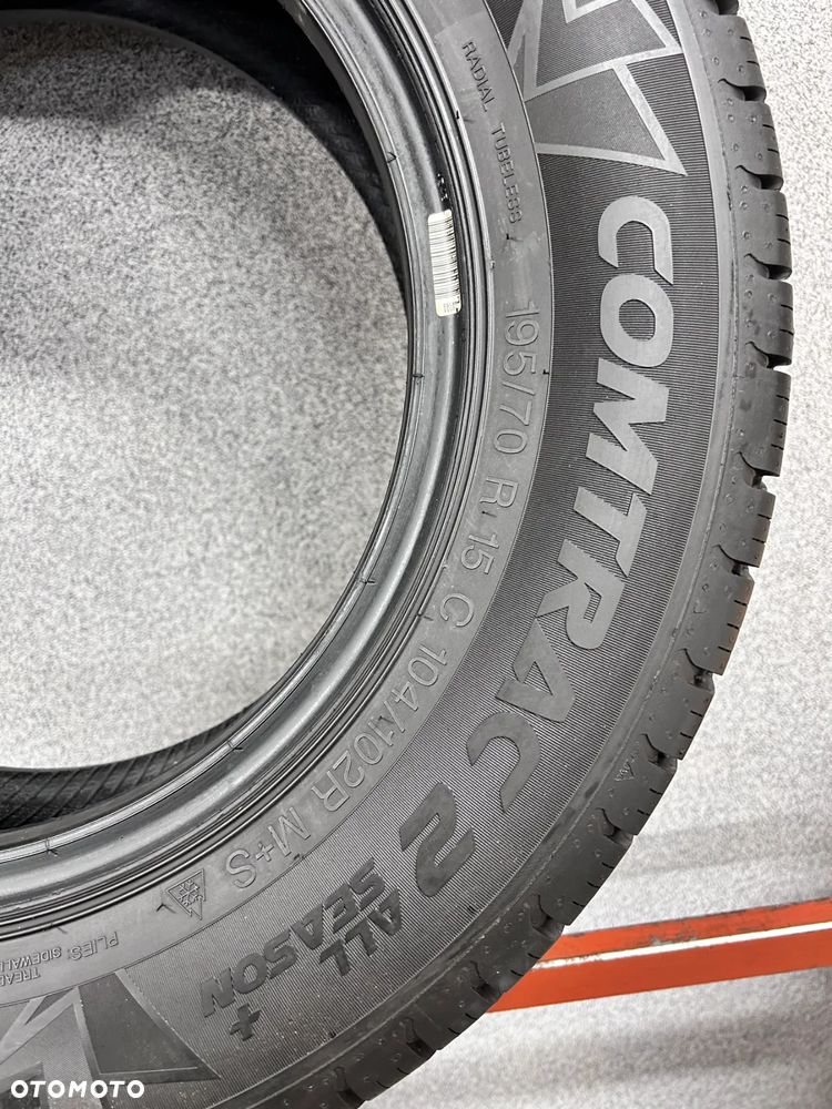 1 OPONA CAŁOROCZNA VREDESTEIN 195/70/15C  104/102R   COMTRAC 2 ALL SEASON , M+S - 8