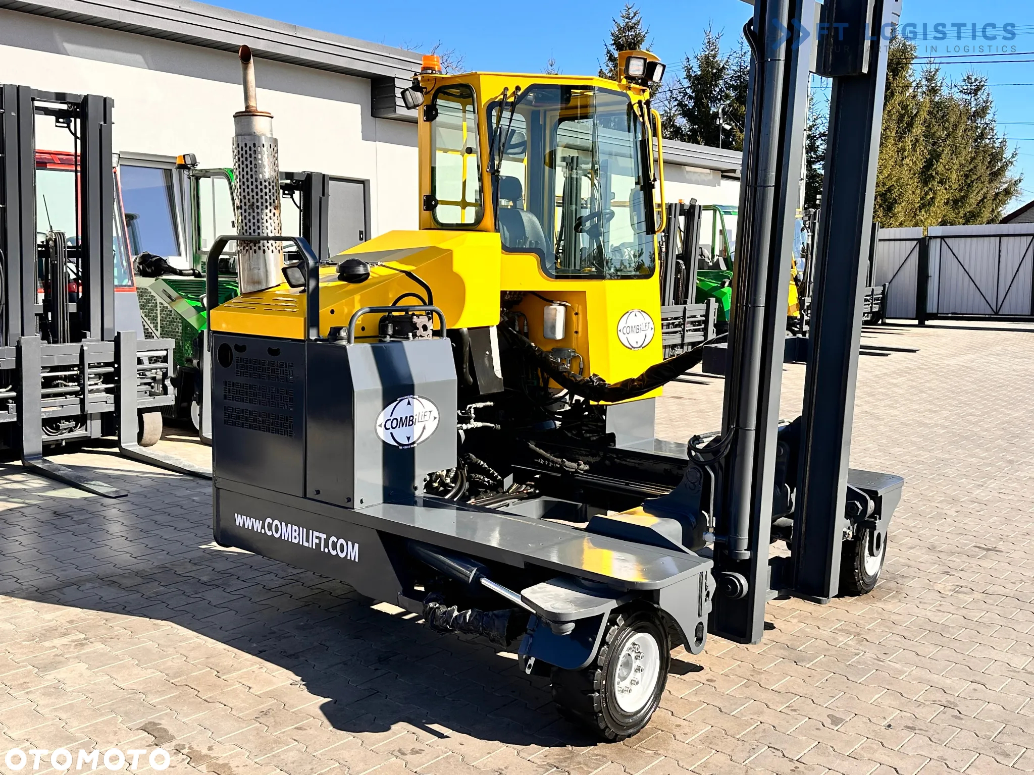 Combilift C4000 / LPG / DUPLEX / 4100MM / WAGA / PRZESÓW WIDEŁ / JAK NOWY - 26