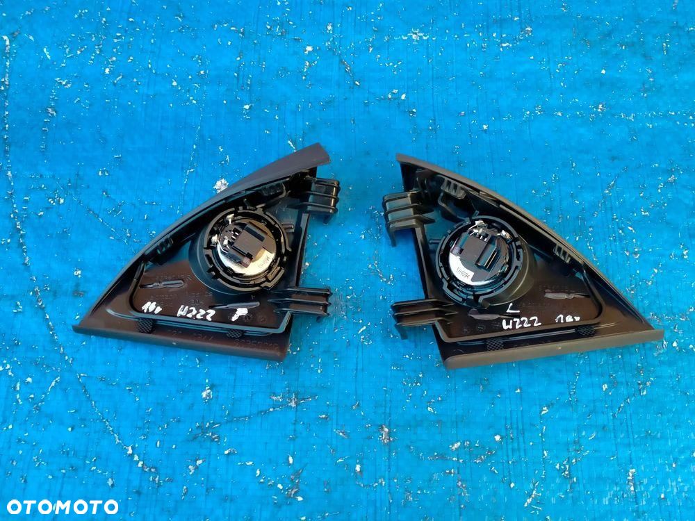 Mercedes W222 Lift Głośniki Przód Prawy Lewy Wysokotonowe A2228202200 - 2