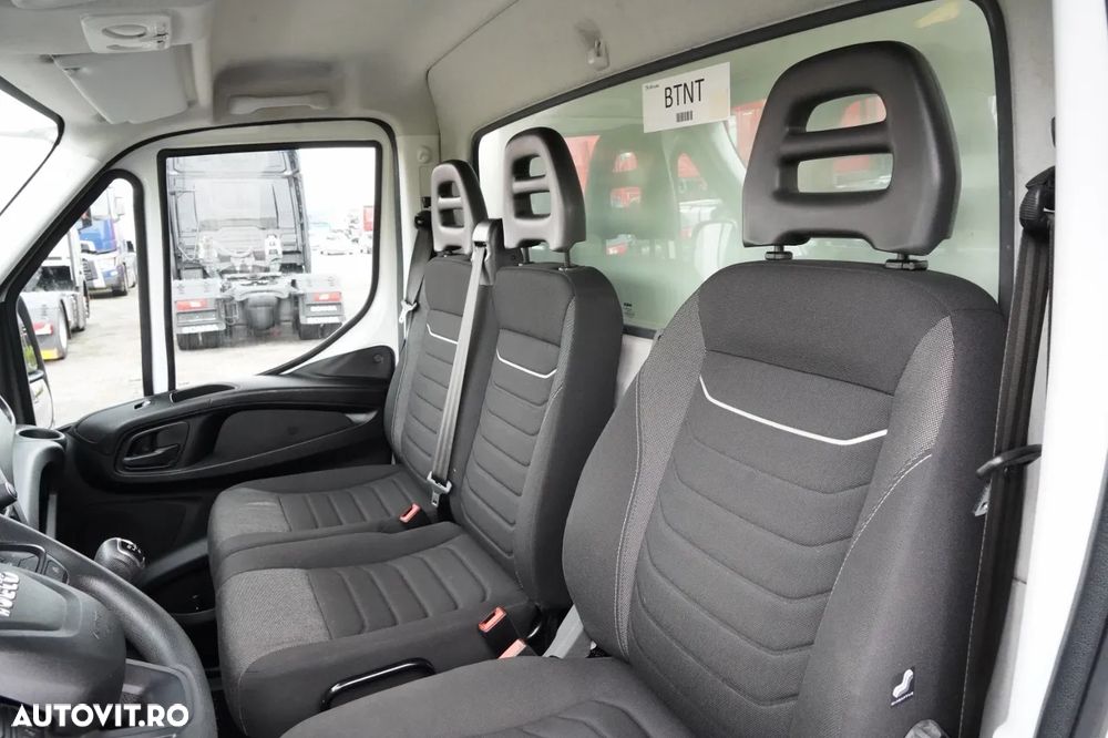 Iveco DAILY 35-160 / 4.3 M CONTAINER / TAIL / TWIN GVWR: 3500 KG / 2022 - 23