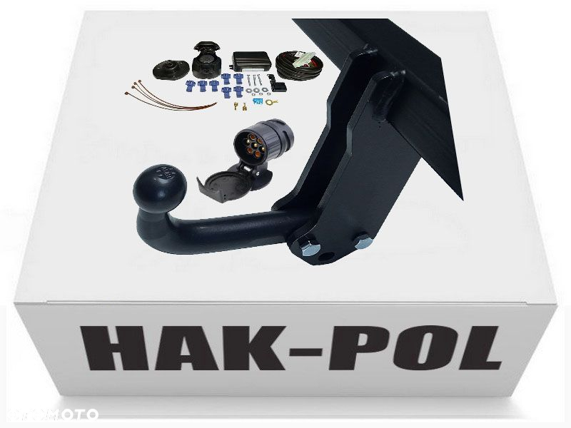 VOLVO XC60 SUV I 1 od2008 do 2017 HAK HOLOWNICZY + MODUŁ + WIĄZKA + GNIAZDO 13PIN/7 - 12
