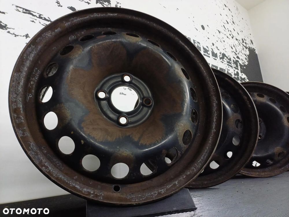 felgi stalowe 4x100 15 renault Thalia Zoe grand scenic II clio megane S613 - 1