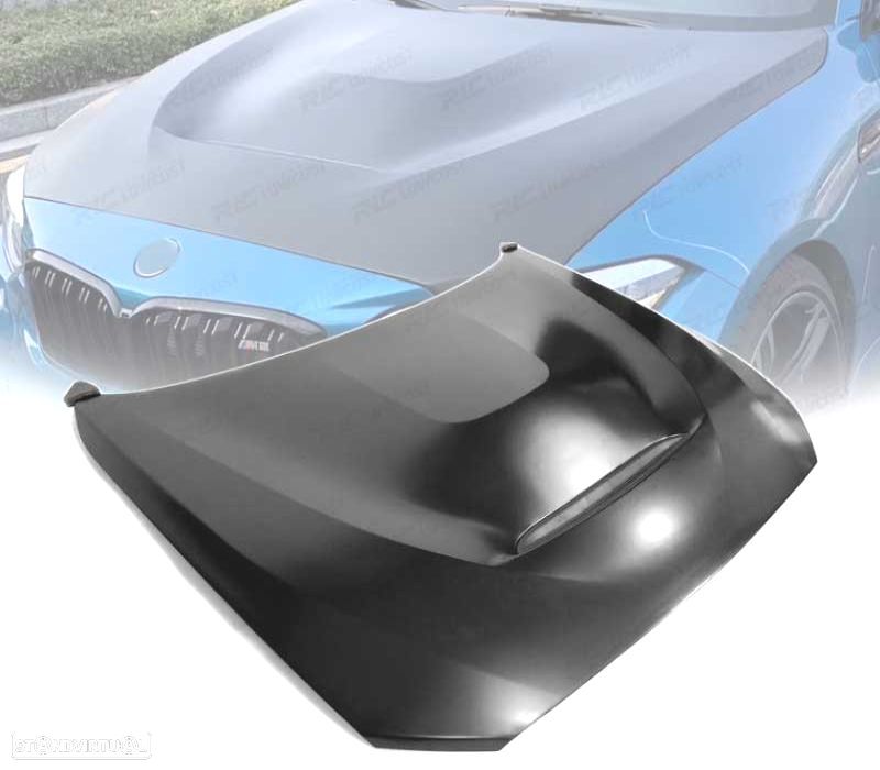 CAPÔ BMW F20 F21 F22 F23 F87 M2 LOOK GTS ALUMÍNIO - 1