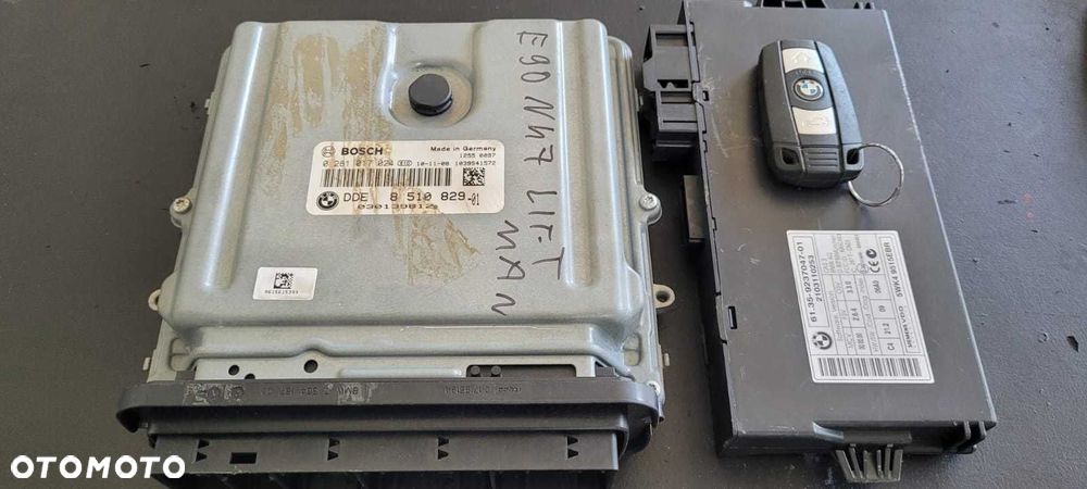 Komputer sterownik silnika DDE CAS zestaw BMW 3 320d N47D20C  F vat - 1