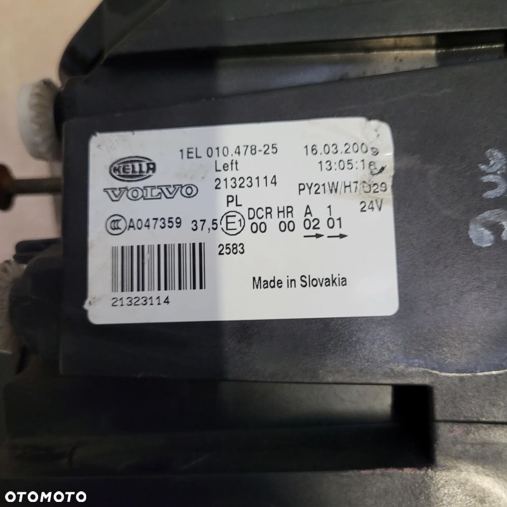 LAMPA XENON LH VOLVO FH 13 ORYGINAŁ - 5