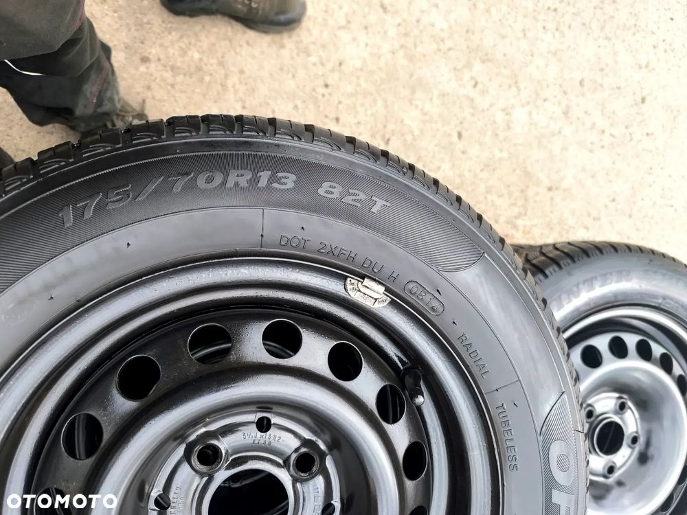 4x100 Felgi Stalowe Stal 13 Koła Letnie Lato VW POLO LUPO GOLF JETTA CADDY SEAT AROSA INCA CORDOBA TOLEDO IBIZA 7mm Legnica ALU-RAD 175/70 - 5