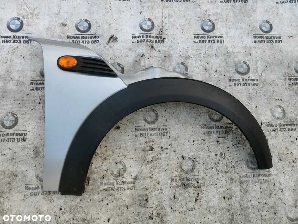MINI R55 R56 R57 LCI ONE Cooper Błotnik prawy Pure Silver - 2