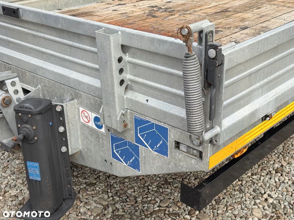 Schwarzmuller * Przyczepa do Przewozu Maszyn Koparek * Schwarzmuller Moslein * Najazdy * Jak NOWA - 14