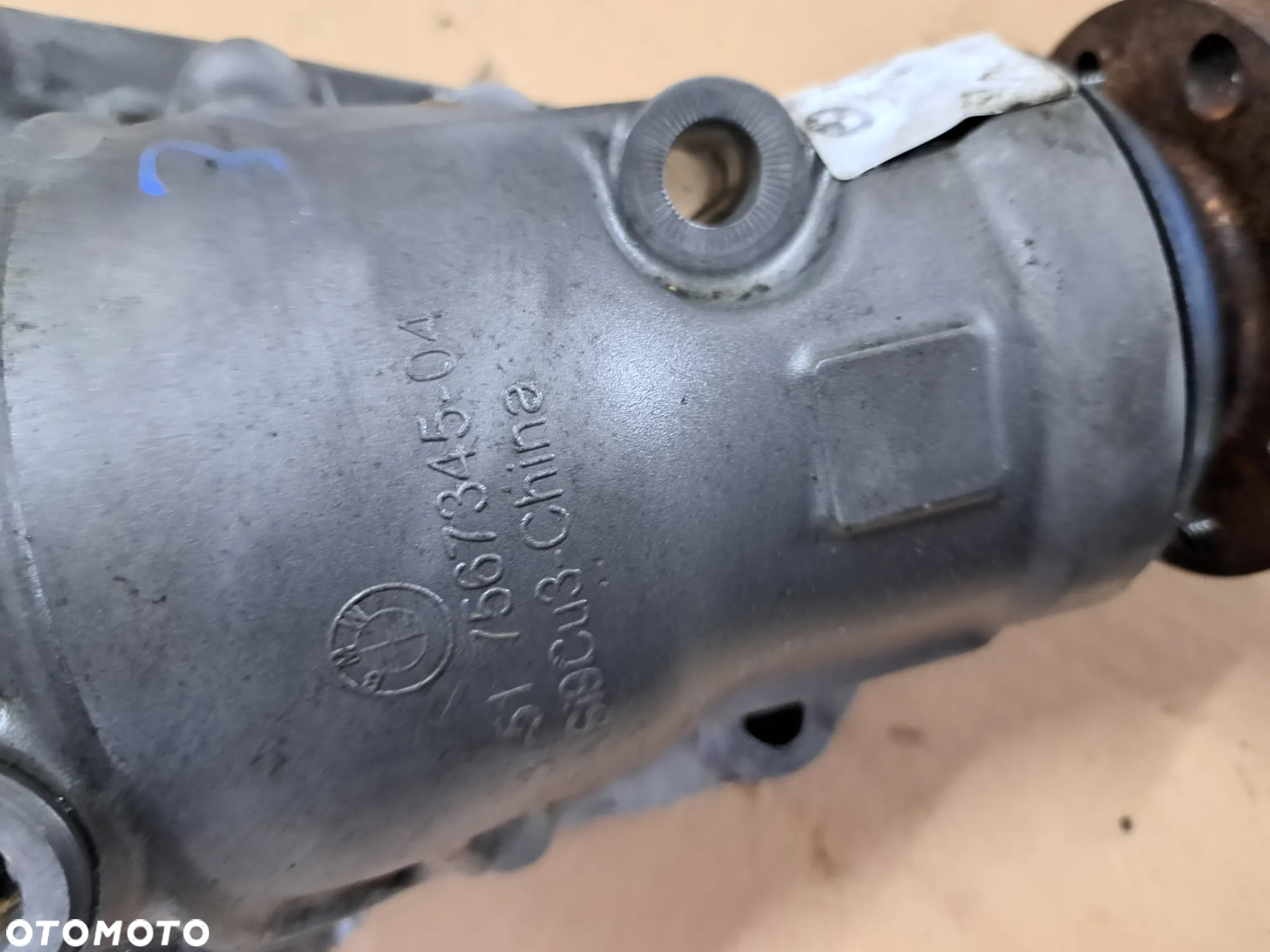 Bmw x5 e70 most przedni 7567345-04 reduktor skrzyni przód 3.15 - 4
