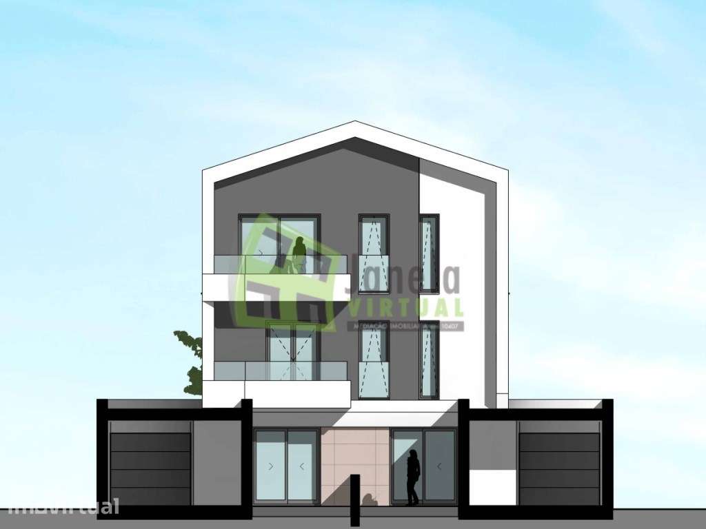 Moradia Geminada T3 - Em Construção na Quinta do Conde - Grande imagem: 4/15