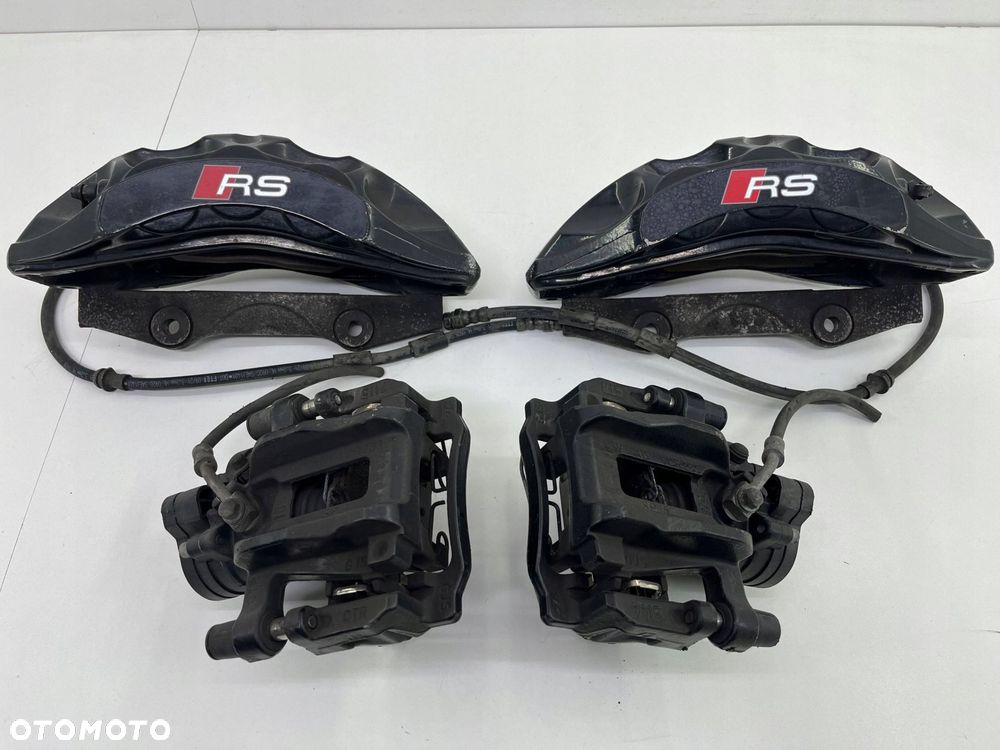 AUDI RS3 8Y ZACISKI PRZÓD TYŁ KOMPLET 83A615105M 83A615106M - 1