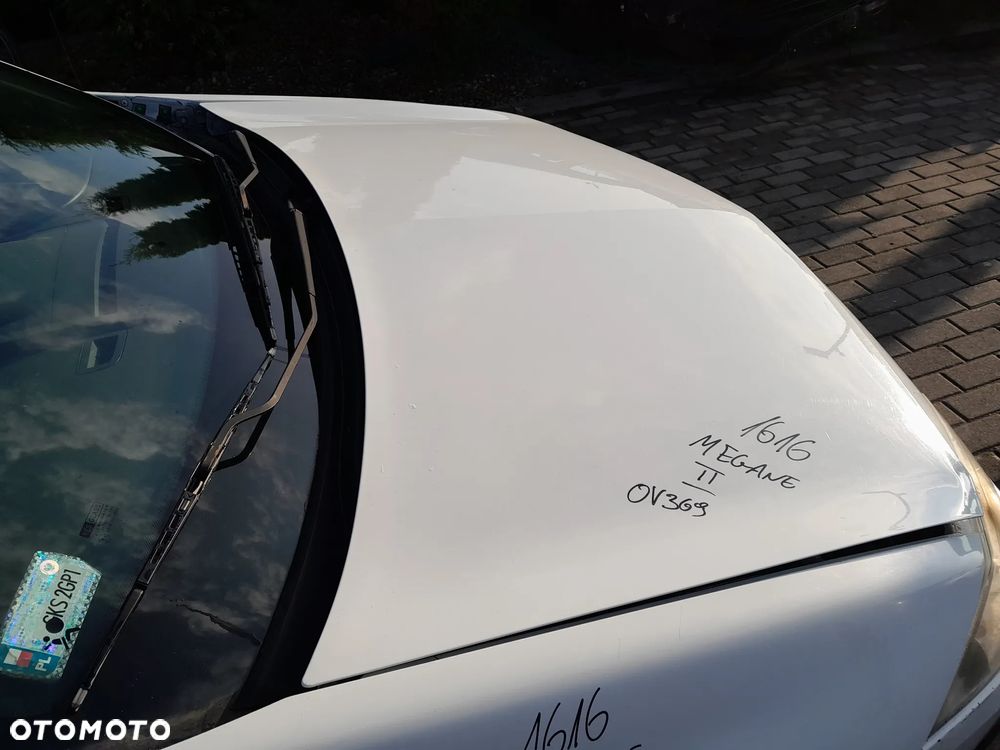RENAULT MEGANE II MASKA POKRYWA SILNIKA KOLOR: OV369 - 2