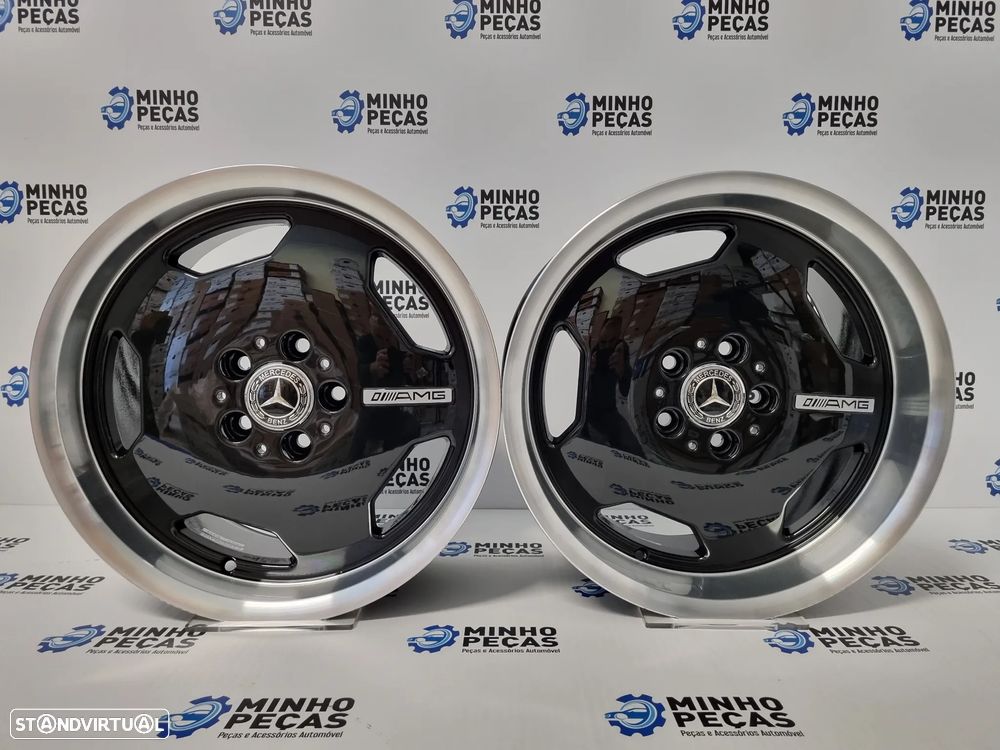 Jantes Mercedes Monoblock AMG em 17 Pretas - 1
