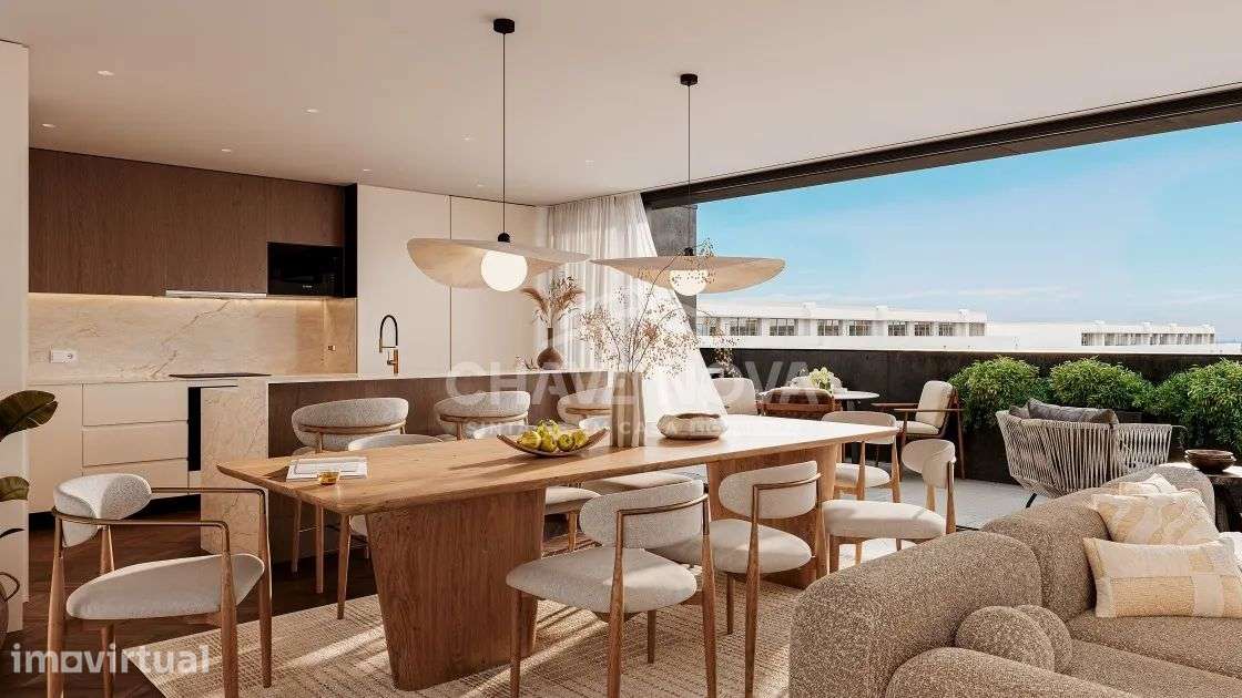 Penthouse T3 Duplex Leça da Palmeira – Luxo, Exclusividade e Vista Mar - Grande imagem: 2/10