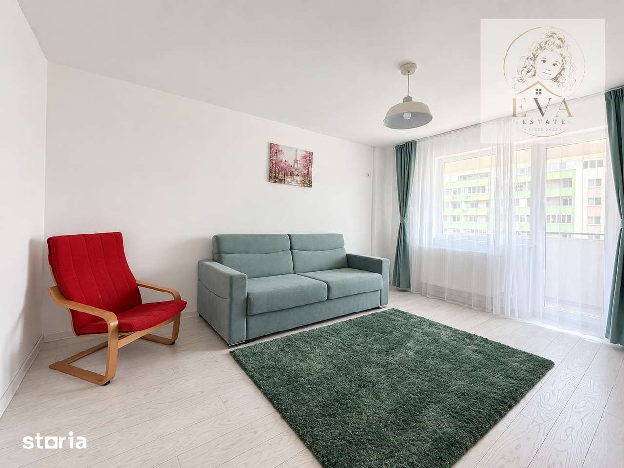 Apartament 2 camere de închiriat Popești Leordeni Str.Solstitiului — fotografia 1
