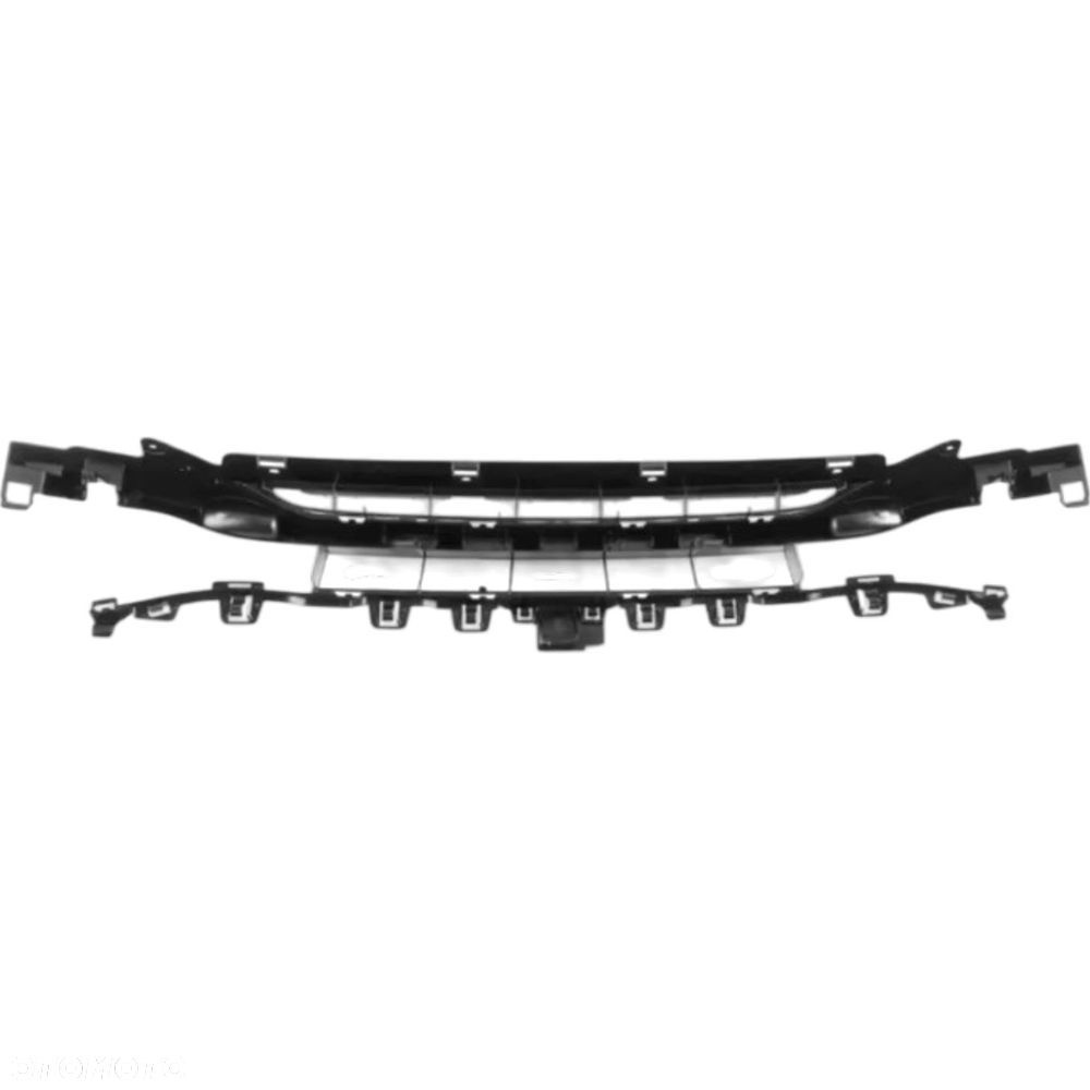 BMW 4 F32 F33 F82 2013-2017 ATRAPA ŚRODKOWA ZDERZAKA przedniego 51117294838 - 3