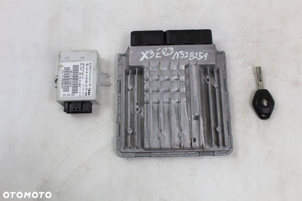 STEROWNIK EWS ZESTAW STARTOWY BMW X3 E83 2.5B N52