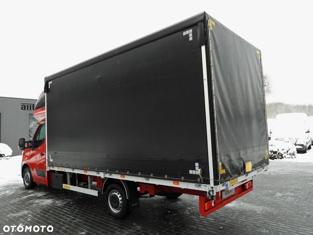 Renault MASTER PLANDEKA 10 PALET WEBASTO TEMPOMAT LEDY PNEUMATYKA KLIMATYZACJA  165KM - 11