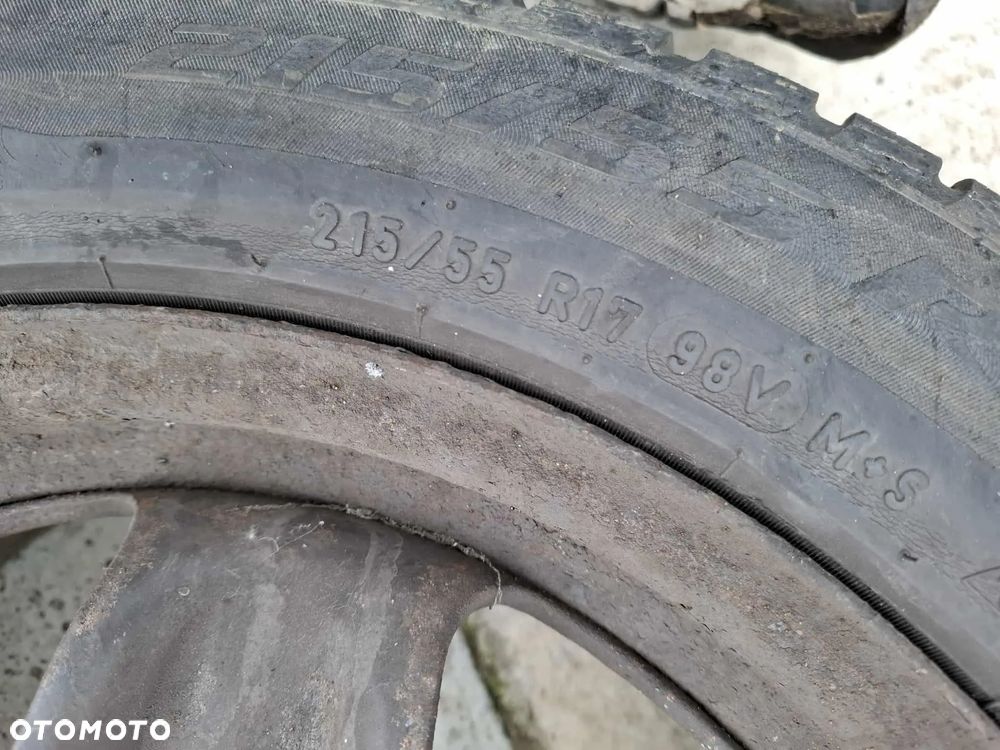 KOŁA ZIMOWE ZIMA OPONY 215/55 R17 FELGI STALOWE STRUKTURALNE OPEL INSIGNIA A 5x120 R17 BMW - 10