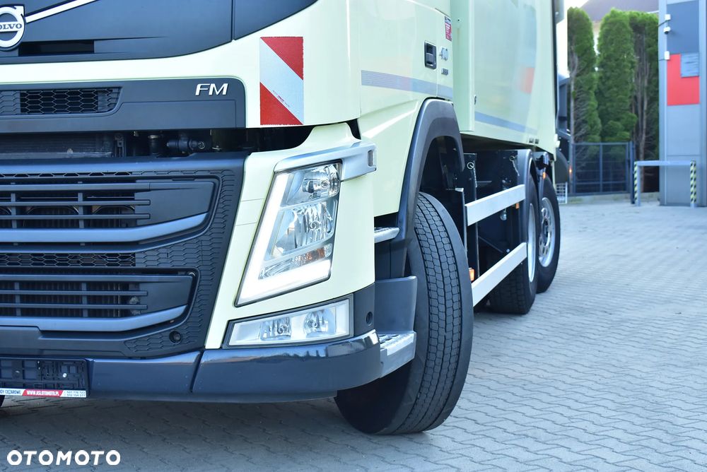Volvo FM 410 Śmieciarka FAUN Variopress/ Wrzut uniwersalny Zoeller/ Euro 6  / Müllwagen/ Garbage Truck/ Sprowadzona z Niemiec ! - 24