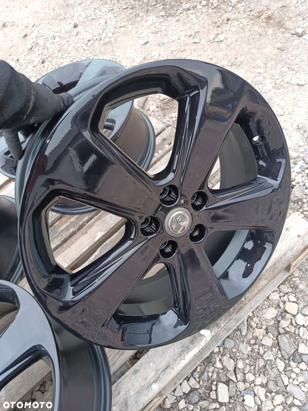 OPEL MOKKA Trax Biuic Felgi 18" 7J 5x105 ET 38 95181597 CZARNE JAK NOWE - 5