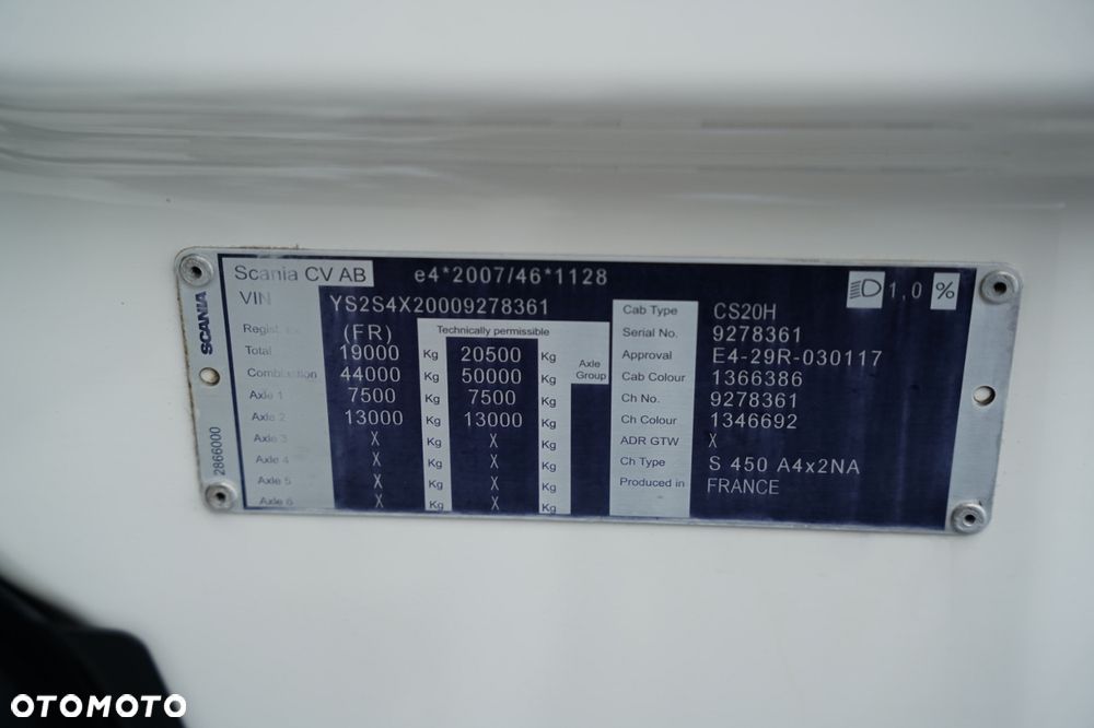 Scania S 450 / RETARDER / KLIMA POSTOJOWA / EURO 6 - 38