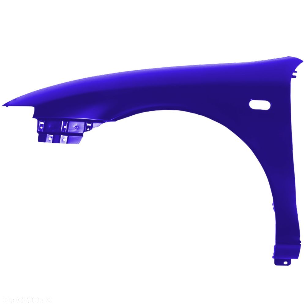 BLU Błotnik SEAT TOLEDO II 2 LS5S Lewy Niebieski 1999-2004 przód ocynk BlauImperial - 2