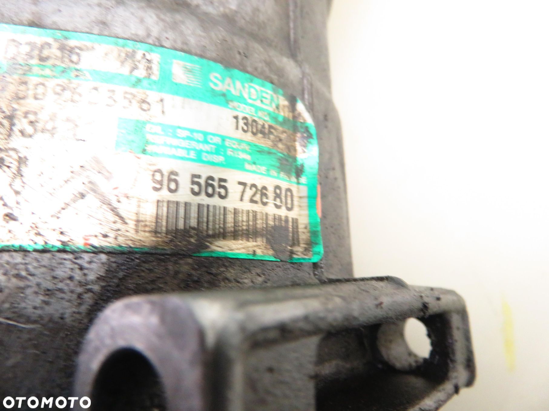 KOMPRESOR KLIMATYZACJI PEUGEOT 407 1.6 HDi 110 - 9HZ  9656572680 - 7
