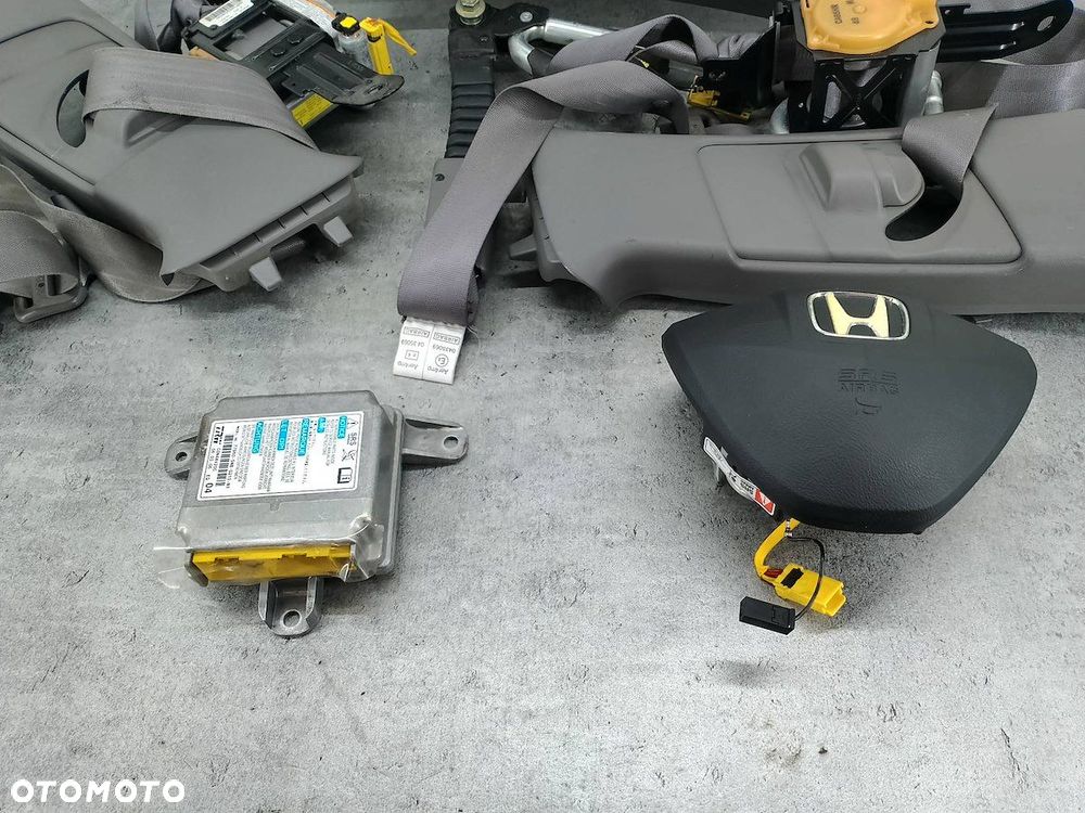 ZESTAW PODUSZEK AIRBAG, PASY PRZÓD HONDA CIVIC VIII  77960-SMB-G215-M1 - 13