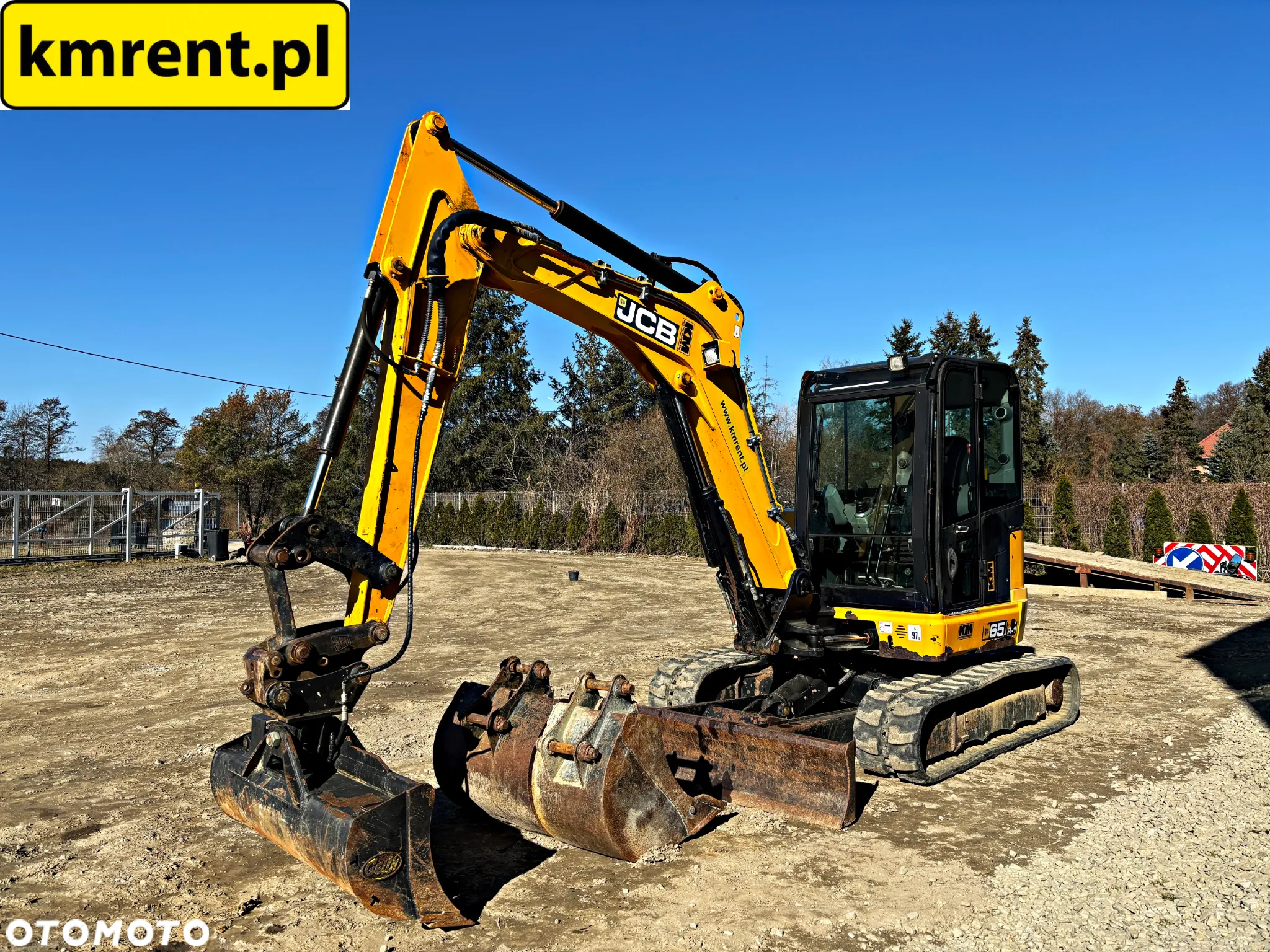 JCB 65R-1 MINI-KOPARKA 2016R. | CAT 307 JCB 855 JCB 8065 - 8