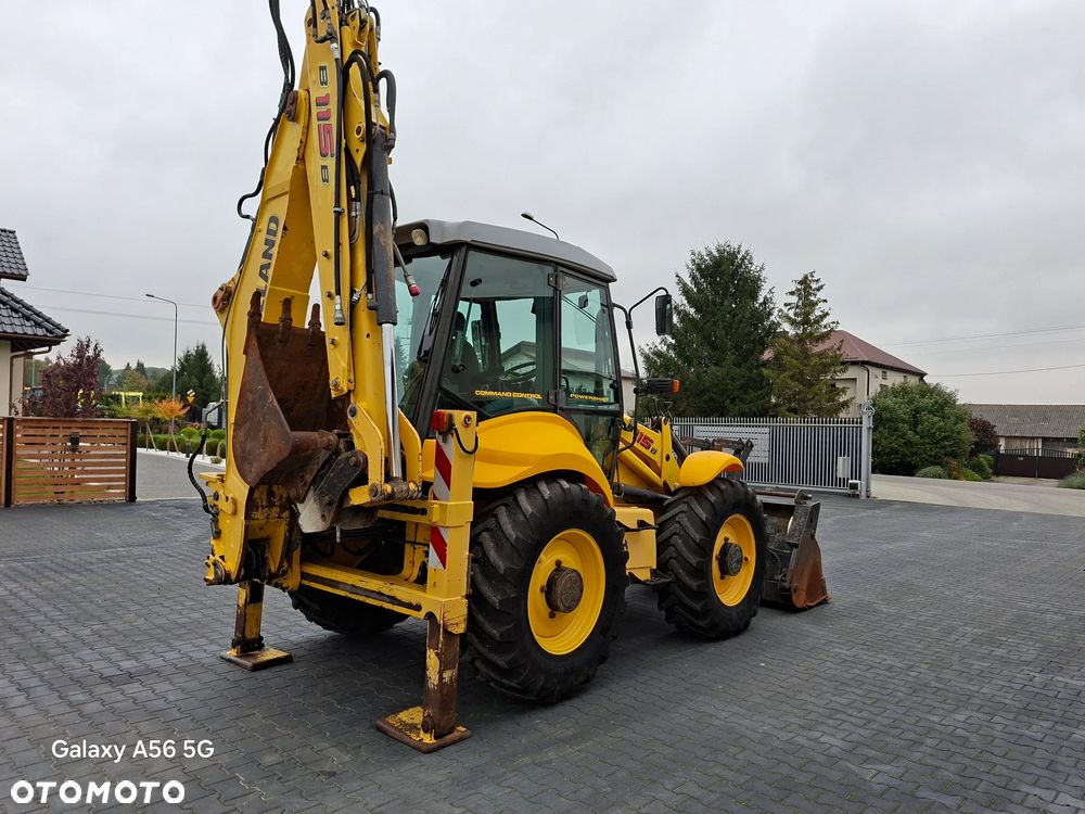 New Holland B115 B / Joystick / Koparko Ładowarka / - 4