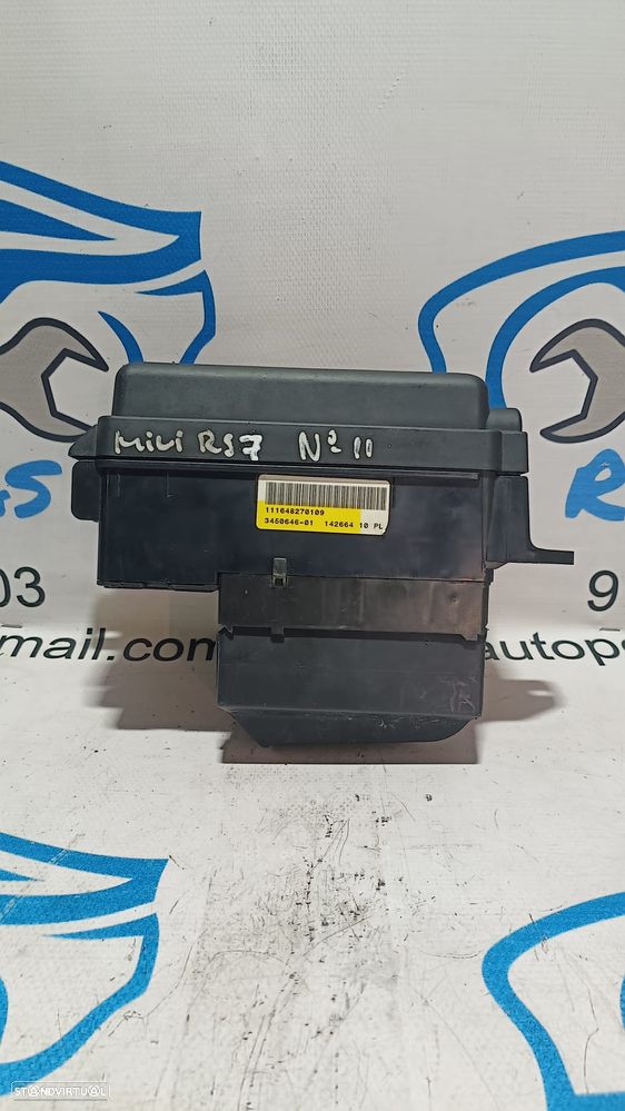 TAMPA CAIXA FUSIVEIS TAMPA PAINEL COMANDO CONTROLO SAM MINI COOPER R57 CABRIO 111648270109 6114345064601 61143450646 3450646 14266410 - 2